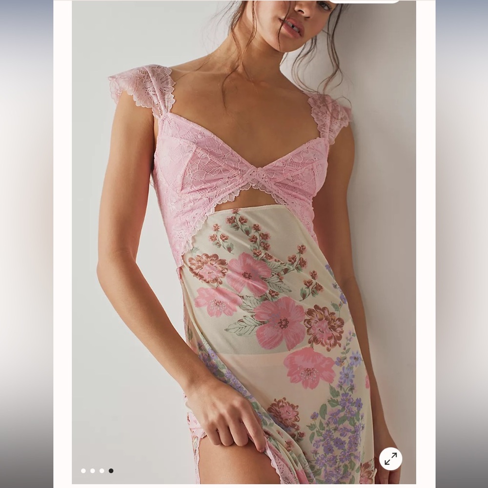 Free People Suddenly Fine Maxi Slip